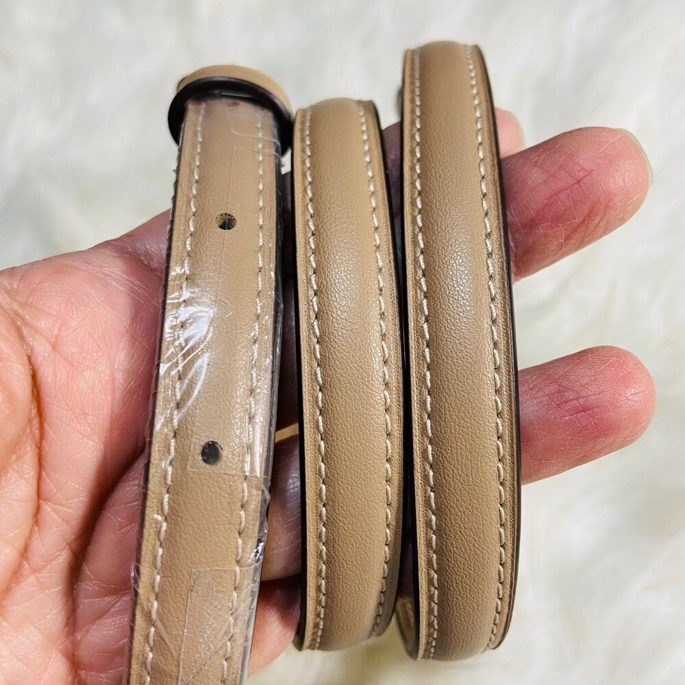 Tan Coach Crossbody Strap